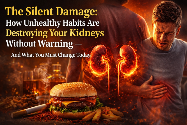 The Silent Damage How Unhealthy Habits Are Destroying Your Kidneys Without Warning And What You Must Change Today
