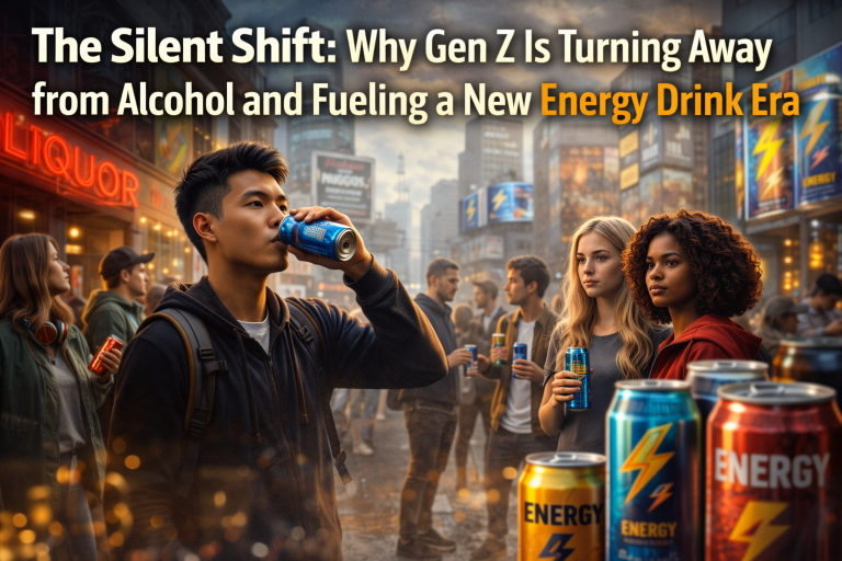 The Silent Shift Why Gen Z Is Turning Away from Alcohol and Fueling a New Energy Drink Era