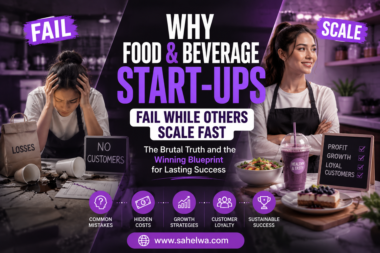 Why Food and Beverage Start-ups Fail While Others Scale Fast The Brutal Truth and the Winning Blueprint for Lasting Success